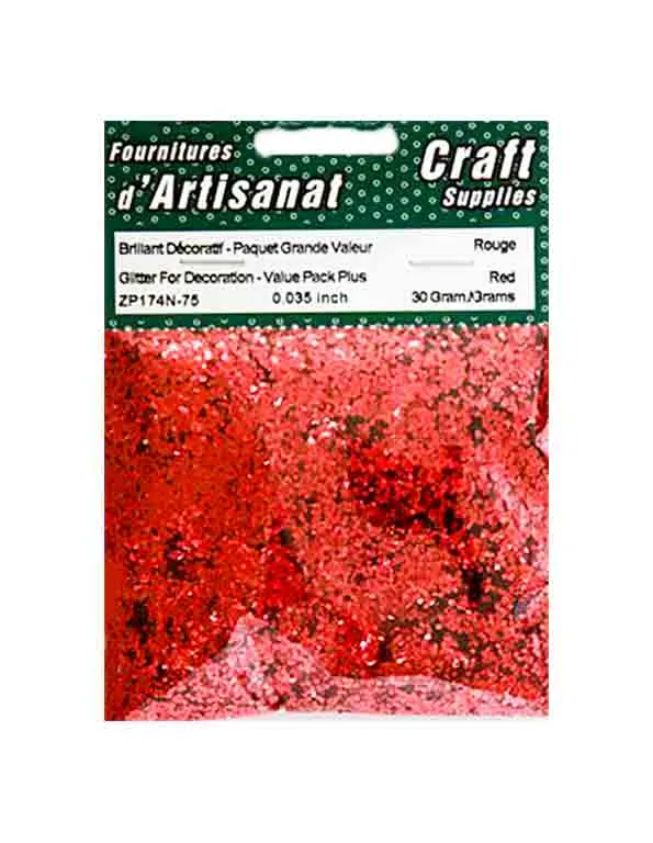 Brillants décoratifs, rouges