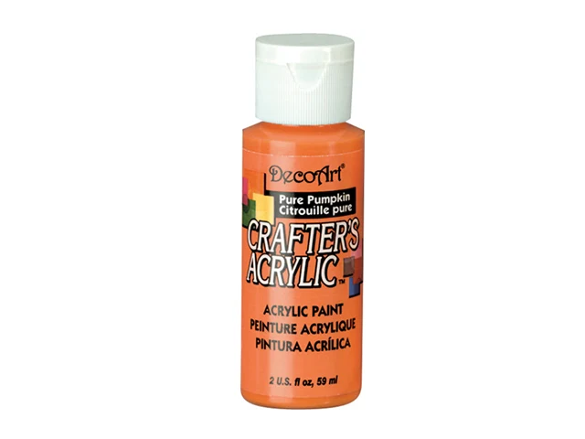 DecoArt, peinture acrylique, citrouille pure, 2 oz.