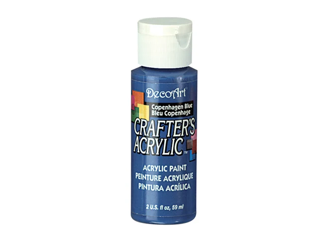DecoArt, peinture acrylique, bleu copenhage, 2 oz.