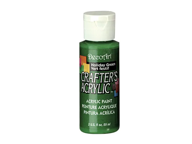 DecoArt, peinture acrylique, vert festif, 2 oz.