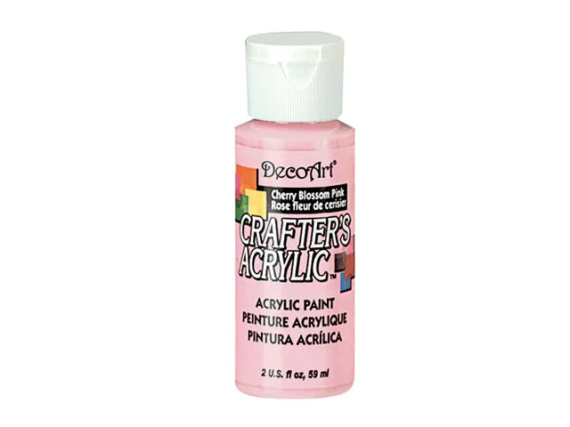 DecoArt, peinture acrylique, rose fleur de cerise, 2 oz.