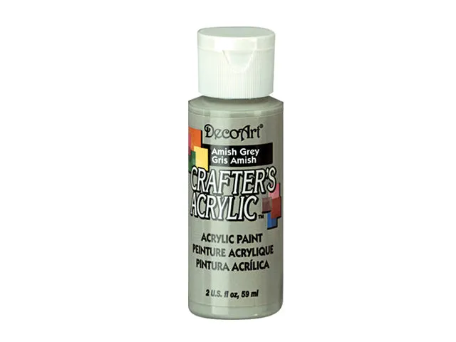 DecoArt, peinture acrylique, gris amish, 2 oz.