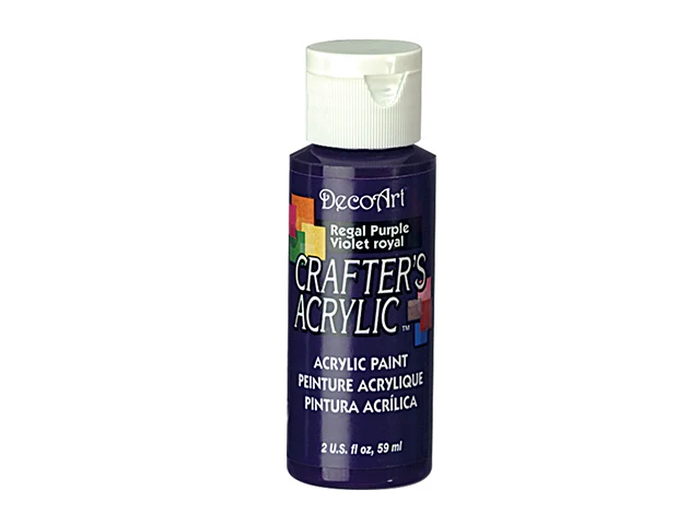 DecoArt, peinture acrylique, violet royal, 2 oz.