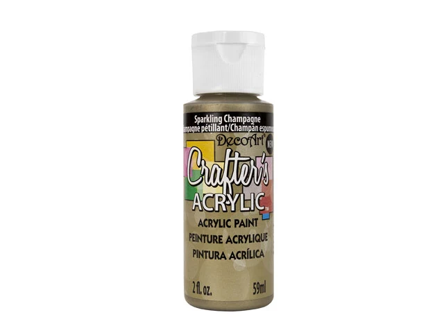 DecoArt, peinture acrylique, champagne pétillant, 2 oz.