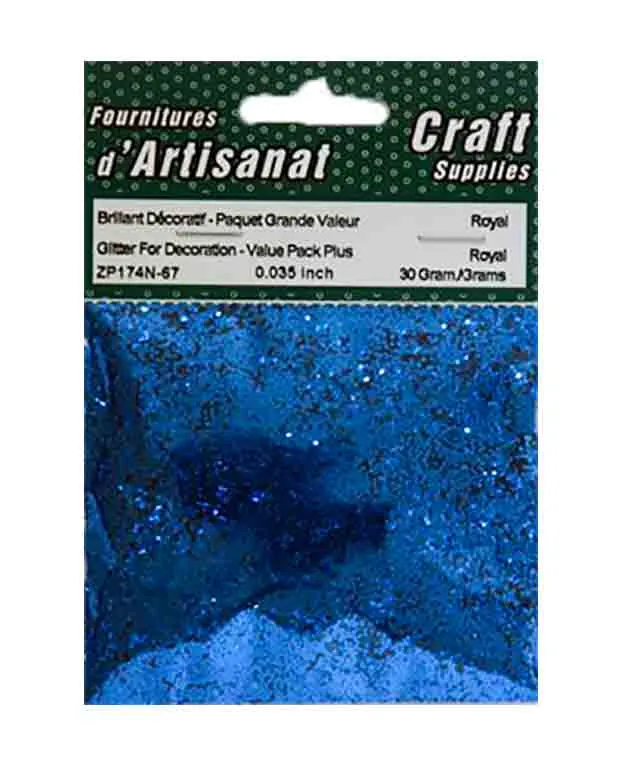 Brillants décoratifs bleu royal