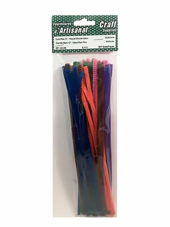 Cure pipes (12po.) multicolores