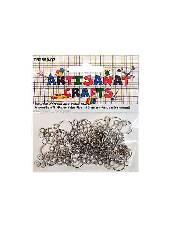 Anneaux sans fin, argent