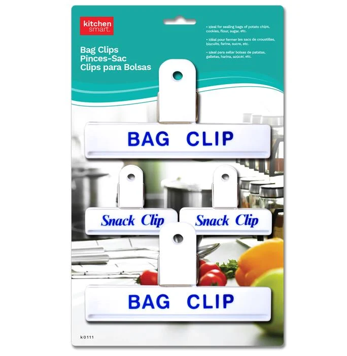 Pinces/clips en plastique