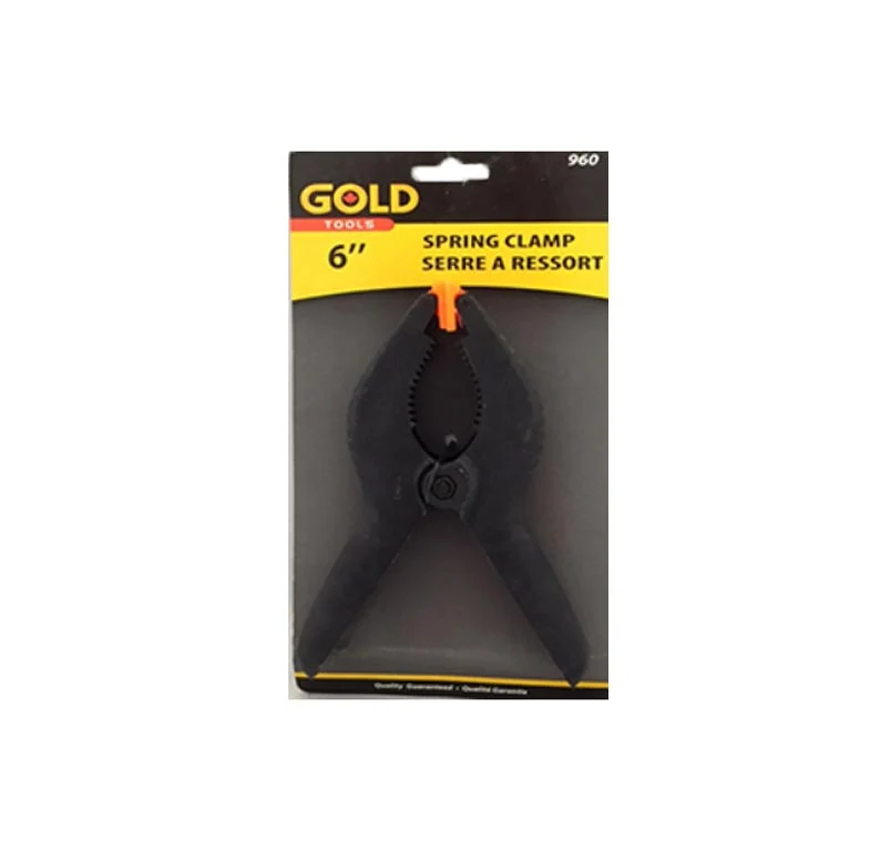 Gold serres à ressort 6"