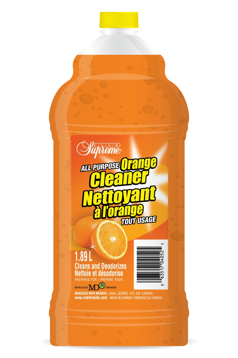 Nettoyant tout usage orange 1.89l