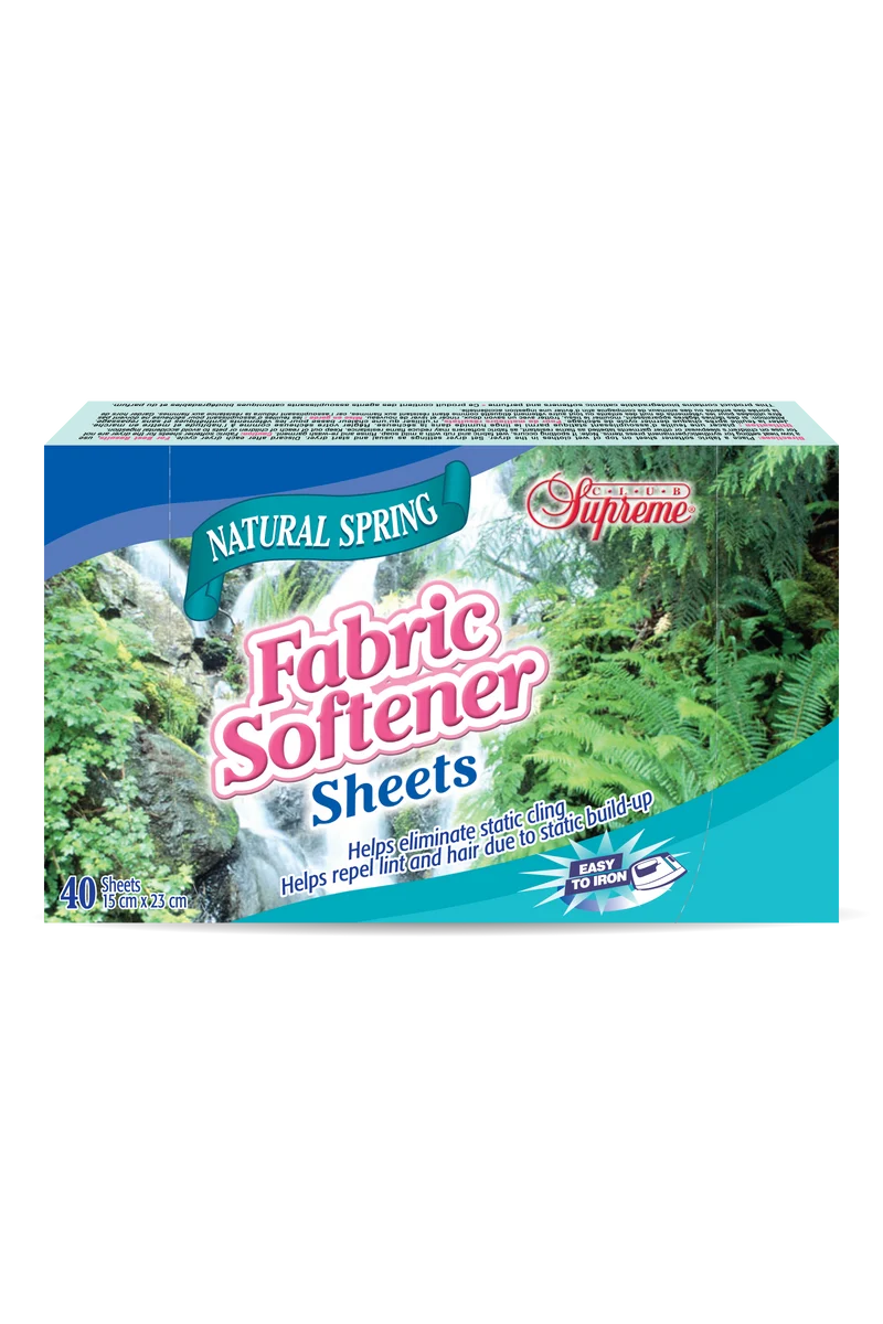Feuilles assouplisseurs printemps pk40