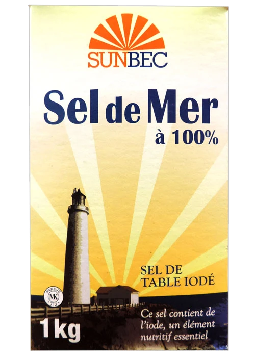 Sunbec sel de mer 1kg