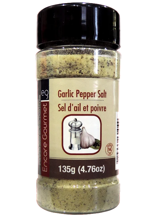 Sel d'ail et poivre 135g