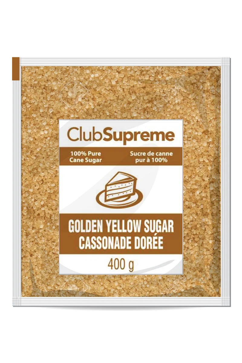Club Supreme cassonade dorée 400g