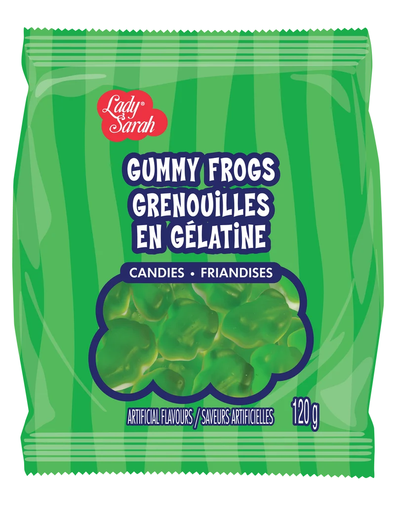 Lady Sarah Grenouilles en gélatine 120g