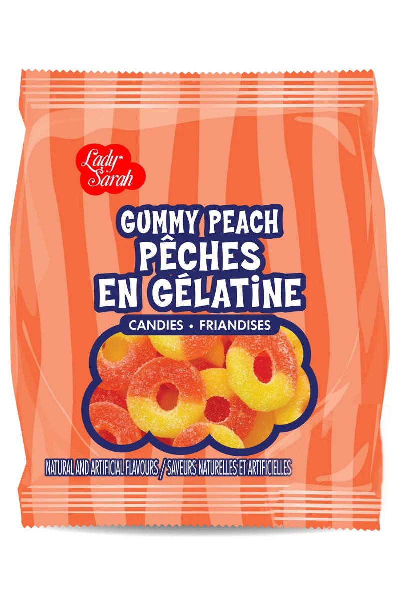 Lady Sarah Pêches en gélatine 120g