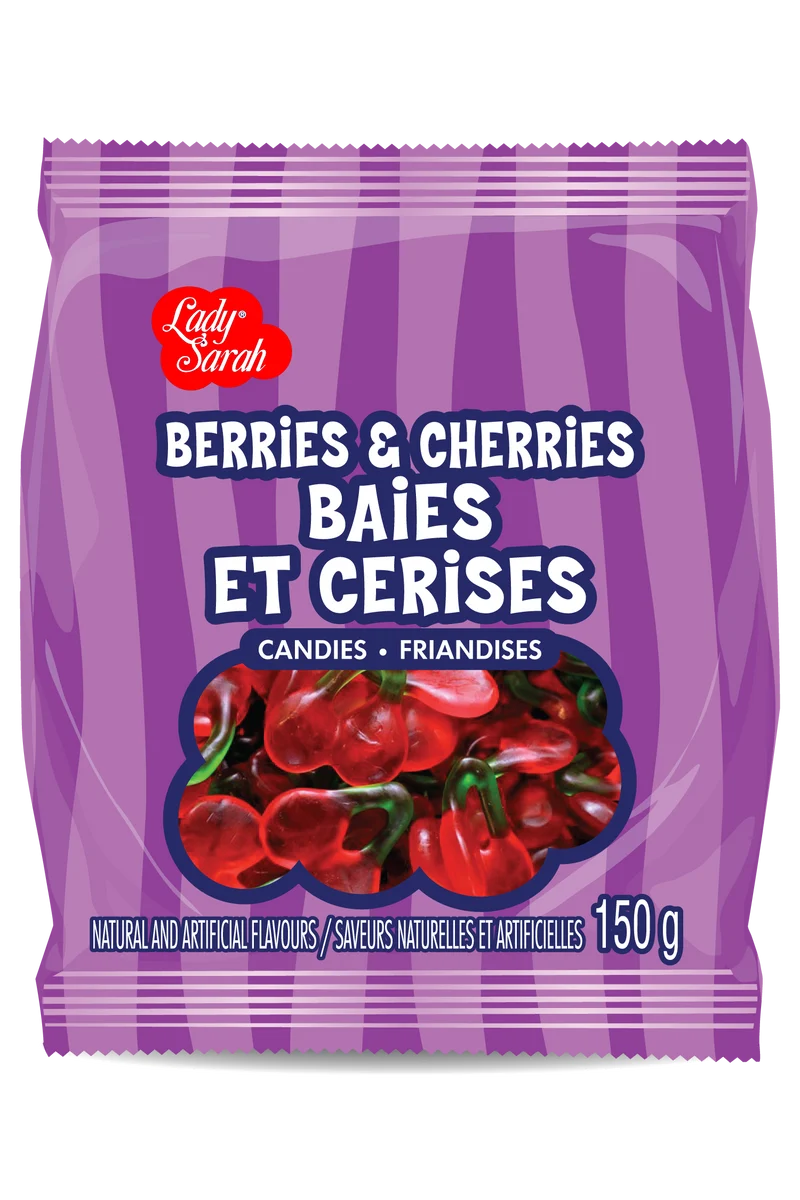 Lady Sarah Baies et cerises gélatine 150g