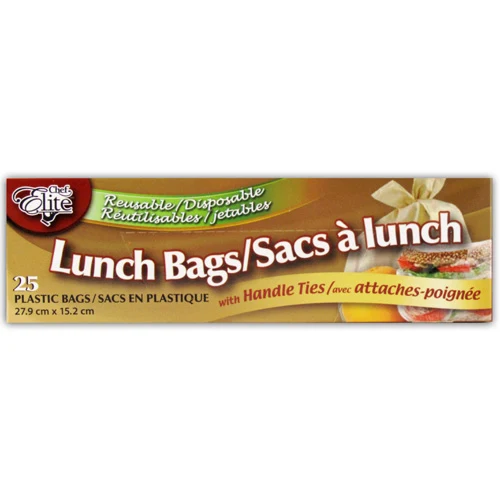 Chef Elite sacs à lunch pk25