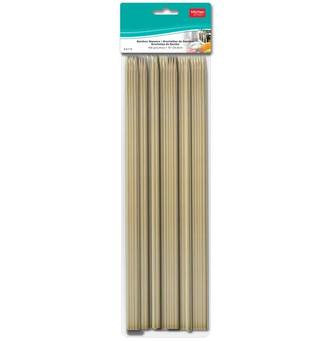Brochette de bambou pk100