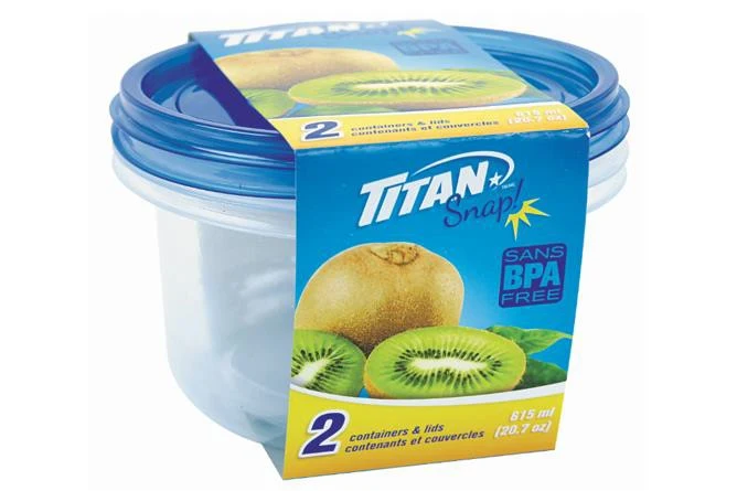 Titan Snap contenants rond 615ml pk2