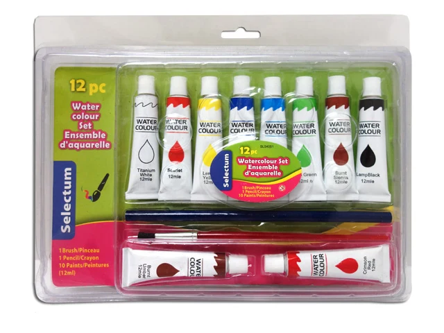 Selectum Ensemble d'aquarelle pk12