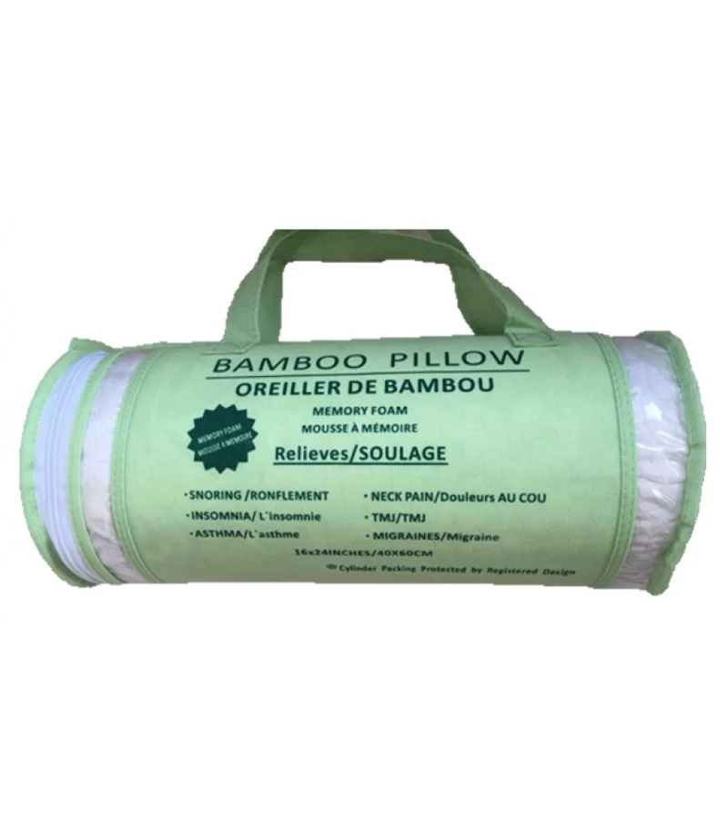 Oreiller de bambou 16x24"