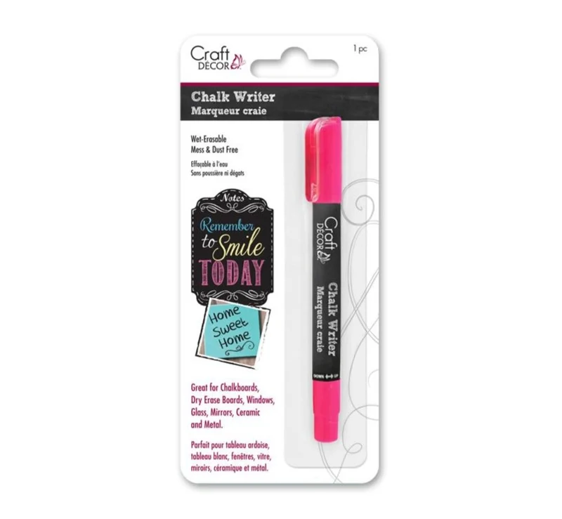 Craft Decor Marquer craie (rose)