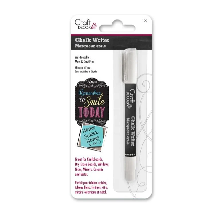 Craft Decor Marquer craie (blanc)