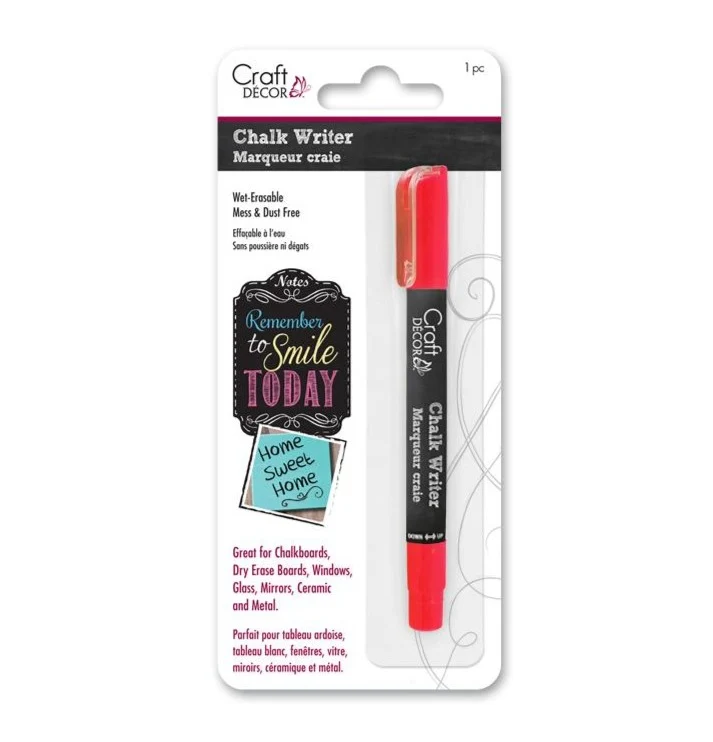 Craft Decor Marquer craie (rouge)