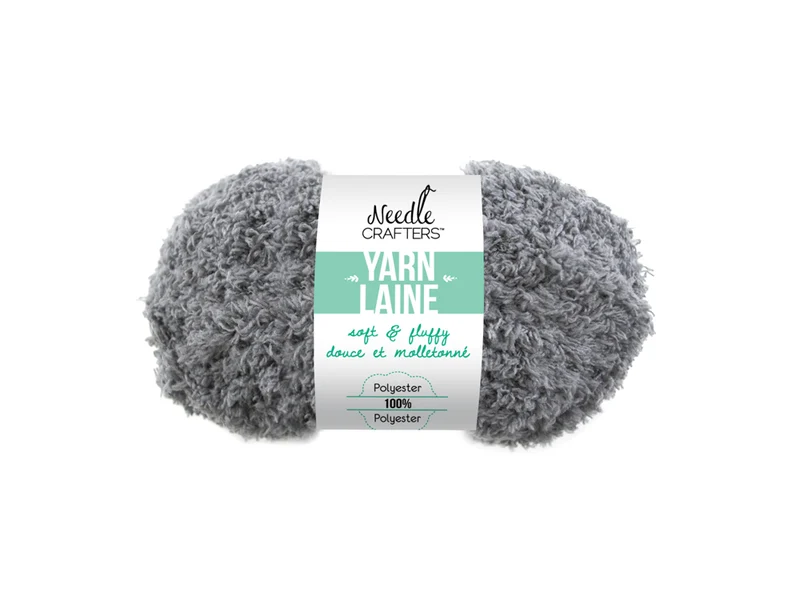 Needle Crafters laine peluche (gris pâle)