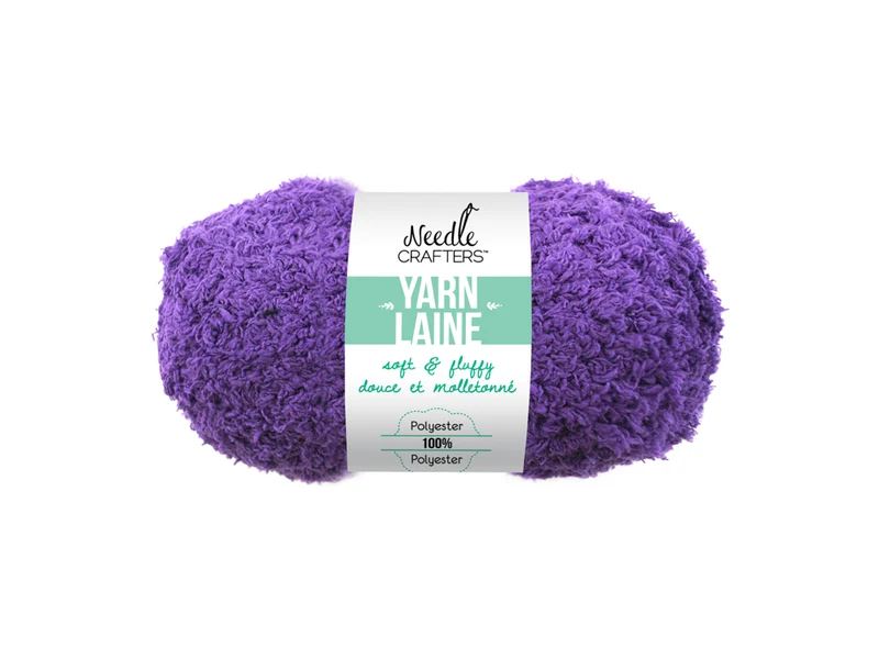 Needle Crafters laine peluche (violet)