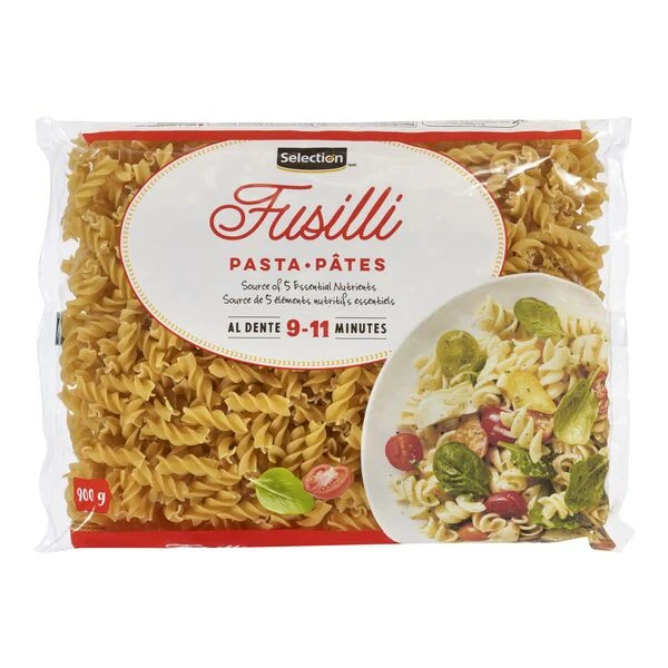Selection Pâtes fusilli 900g