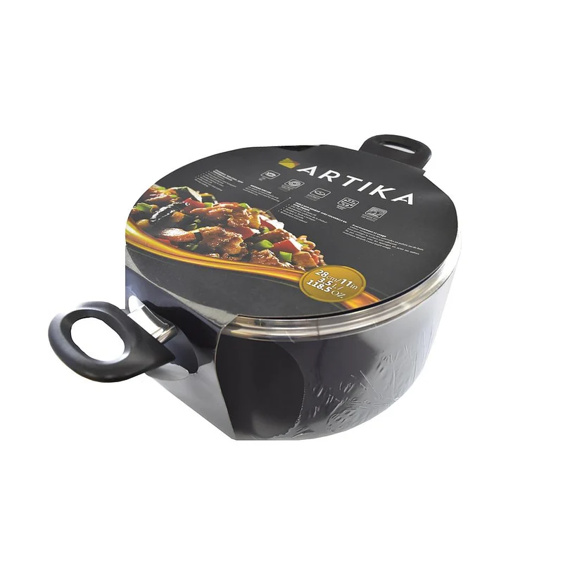 Artika casserole avec couvercle 28cm