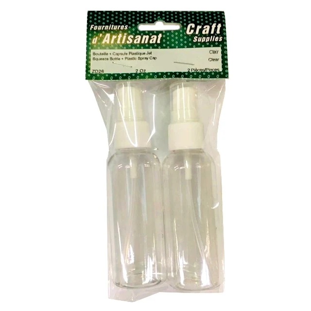 Bouteilles et capsules 2oz pk2