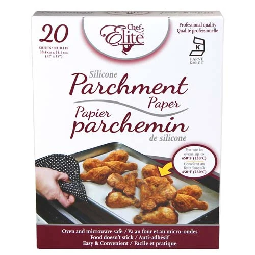 Chef Elite papier parchemin 15" pk20
