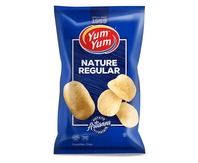 Yum Yum croustilles nature 200G