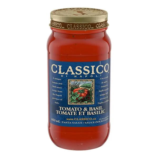 Classico Sauce tomate et basilic 600ml
