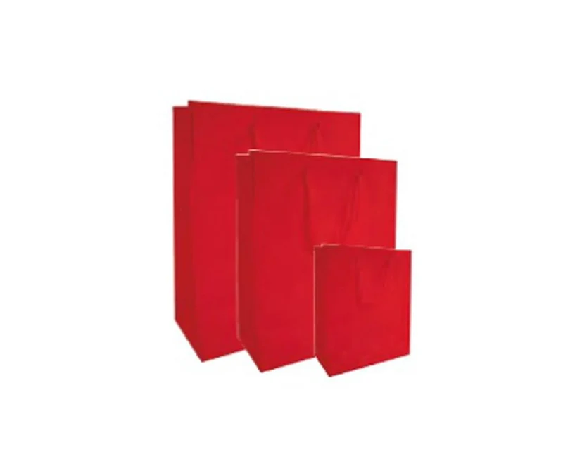 Sac cadeau - rouge