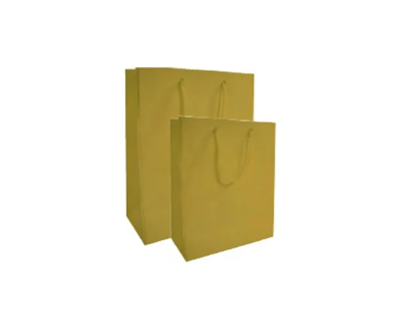 Sac cadeau - or