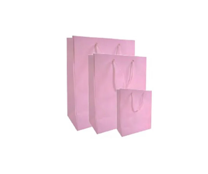 Sac cadeau - rose bébé