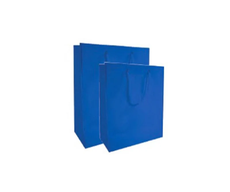 Sac cadeau - bleu royal