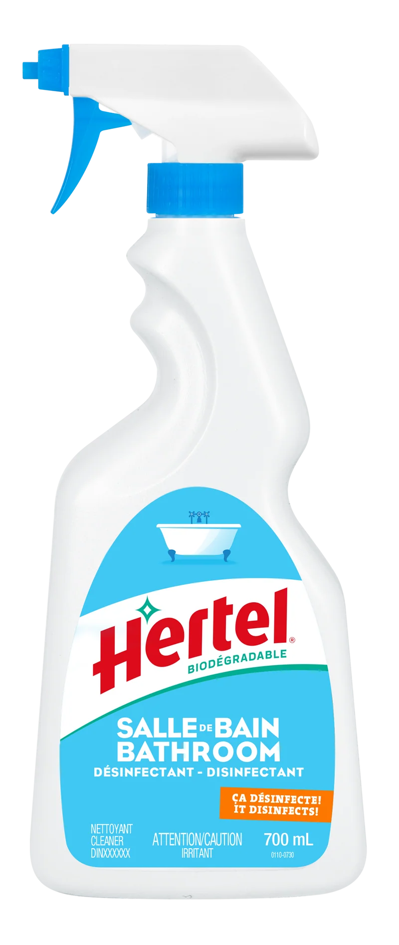 Hertel nettoyant désinfectant salle de bain 700ml