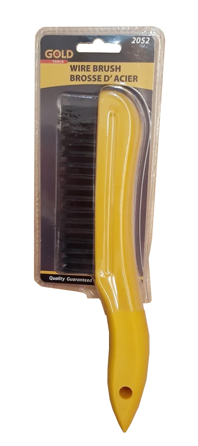 Gold brosse d'acier