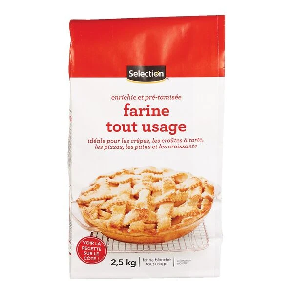Selection farine tout usage 2.5 kg