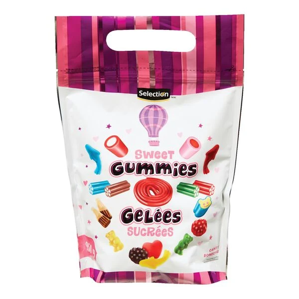 Selection Mélange de bonbons en gelée sucrées 400g