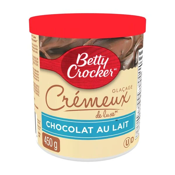 Betty Crocker Glaçage à saveur de chocolat au lait 450g