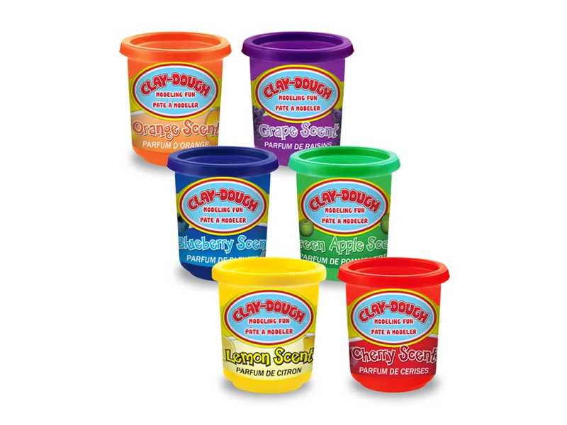 Krafty Kids Clay-Dough pâte à modeler parfumé aux fruits (asst) 142g