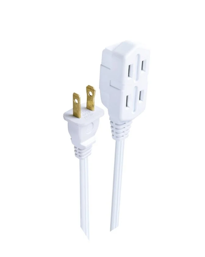 Rallonge blanche usage intérieure 1,5m