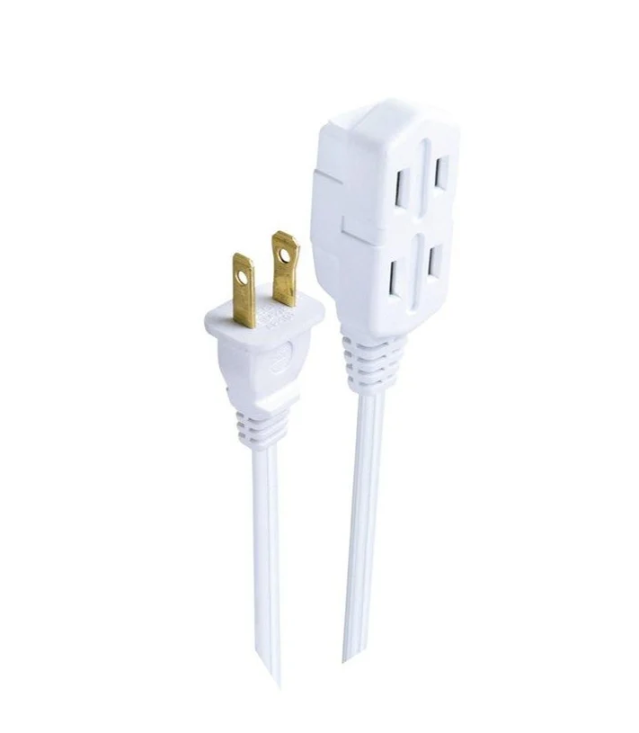 Rallonge blanche usage intérieure 3m