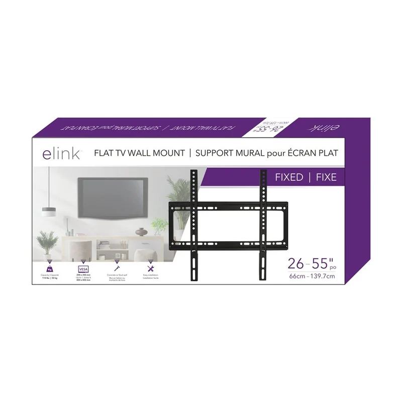 eLink Support murale pour téléviseur 26 - 55"